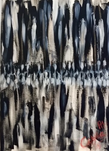 FUSHION von ALFONSO CESARO, Malerei kaufen auf Singulart