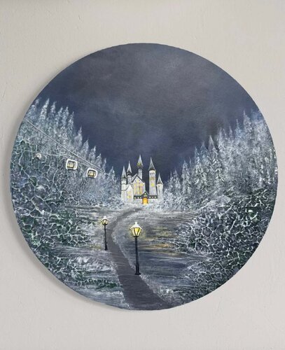 Winter Glow von Rafia Rasheed, Malerei kaufen auf Singulart