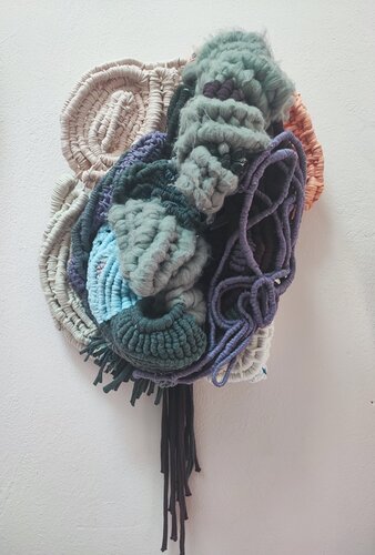 Volcan von Luz Angela Medina, Textil kaufen auf Singulart