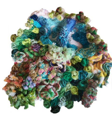 Jardín Lúdico von Luz Angela Medina, Textil kaufen auf Singulart