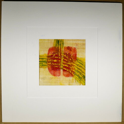 Rêve d'Egypte 2 Sur Papyrus van Guy Muls, Schilderij te koop op Singulart