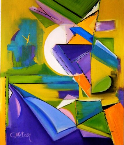 Reventón(Mexican Fiesta) von Clari Netzer, Malerei kaufen auf Singulart