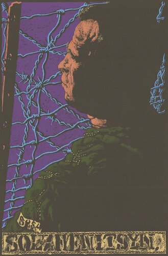 Solzhenitsyn van Jack Beal, Afdruk te koop op Singulart