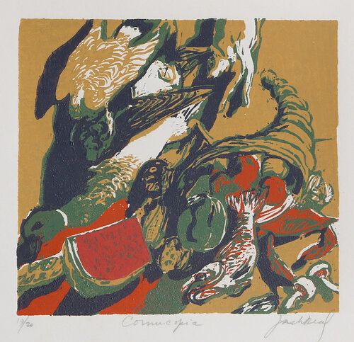 Cornucopia di Jack Beal, Stampa in vendita su Singulart