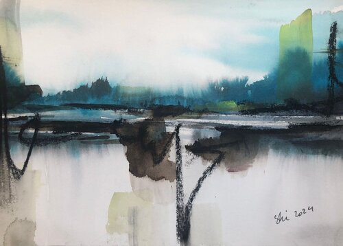 4 panorama 2024 von Shirin Eghbal, Malerei kaufen auf Singulart