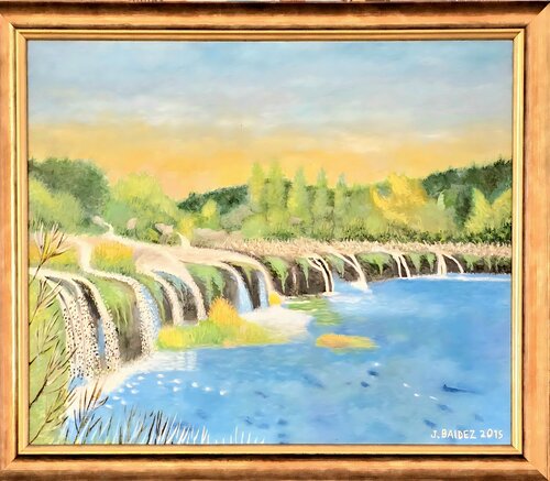 LAGUNAS DE RUIDERA di José Báidez González, Pittura in vendita su Singulart