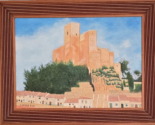 Castillo de Almansa van José Báidez González, Schilderij te koop op Singulart