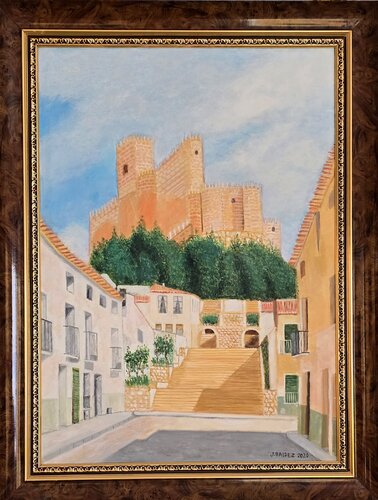 CASTILLO DE ALMANSA von José Báidez González, Malerei kaufen auf Singulart