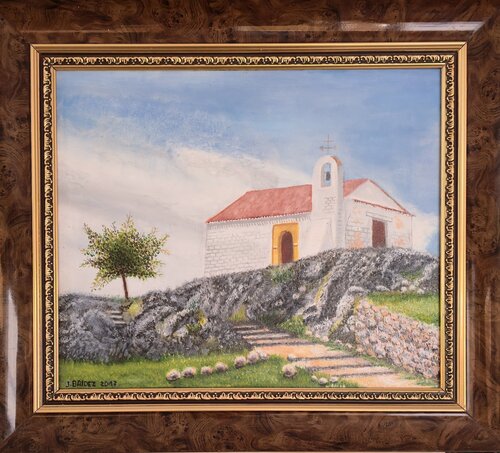 ERMITA DE SANTA ANA DE LA SIERRA by José Báidez González, Painting for Sale on Singulart