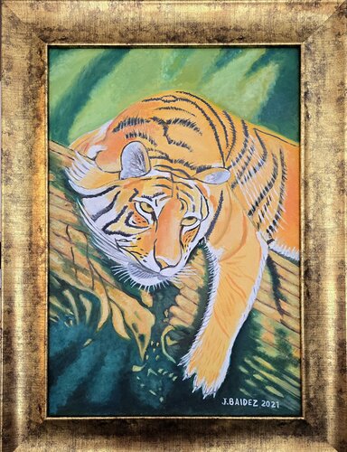 TIGRE DE BENGALA II von José Báidez González, Malerei kaufen auf Singulart