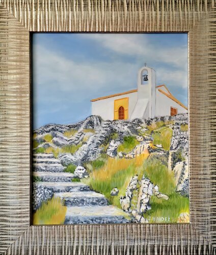 ERMITA DE SANTA ANA DE LA SIERRA by José Báidez González, Painting for Sale on Singulart