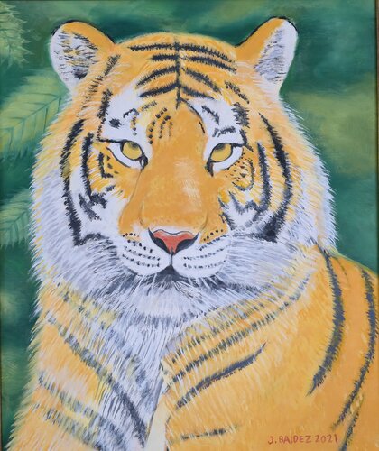 Tigre de Bengala von José Báidez González, Malerei kaufen auf Singulart