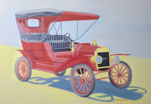 Ford T di José Báidez González, Pittura in vendita su Singulart