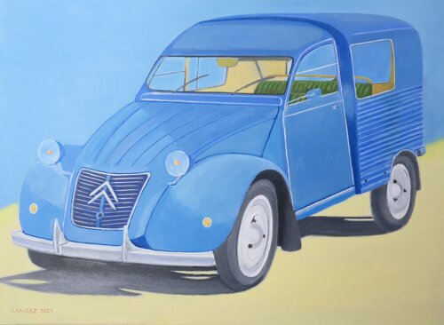 Citroën 2 cv AK 400 di José Báidez González, Pittura in vendita su Singulart