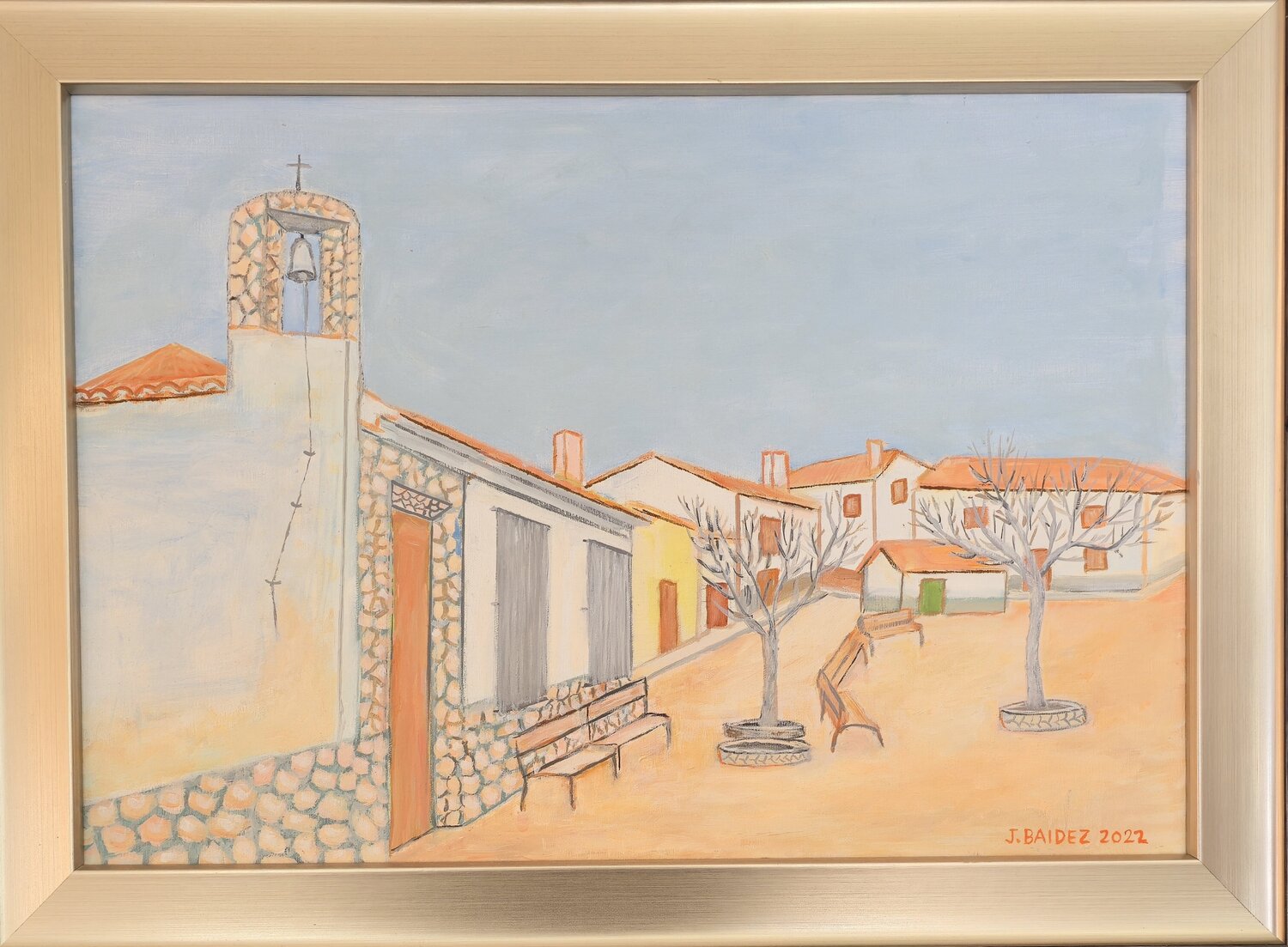 ERMITA de la  Herrería. José Báidez González Originalgemälde zu verkaufen
