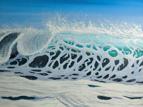Freshness of the wave by Alexander Aleksyuk, Painting for Sale on Singulart