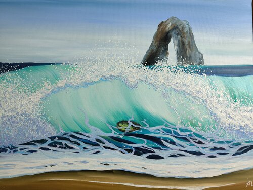 Loneliness by Alexander Aleksyuk, Painting for Sale on Singulart