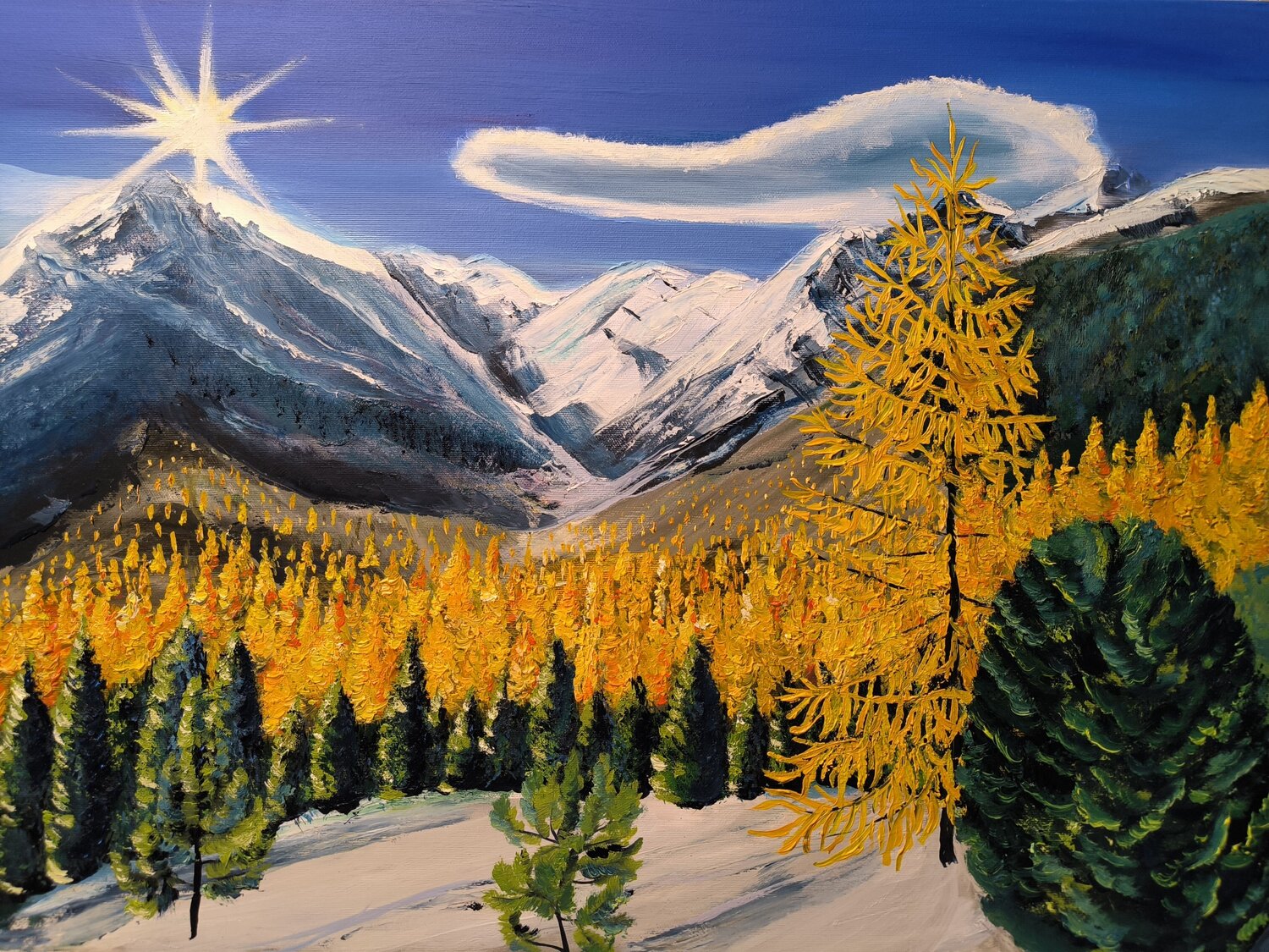 Autumn in high mountains Alexander Aleksyuk