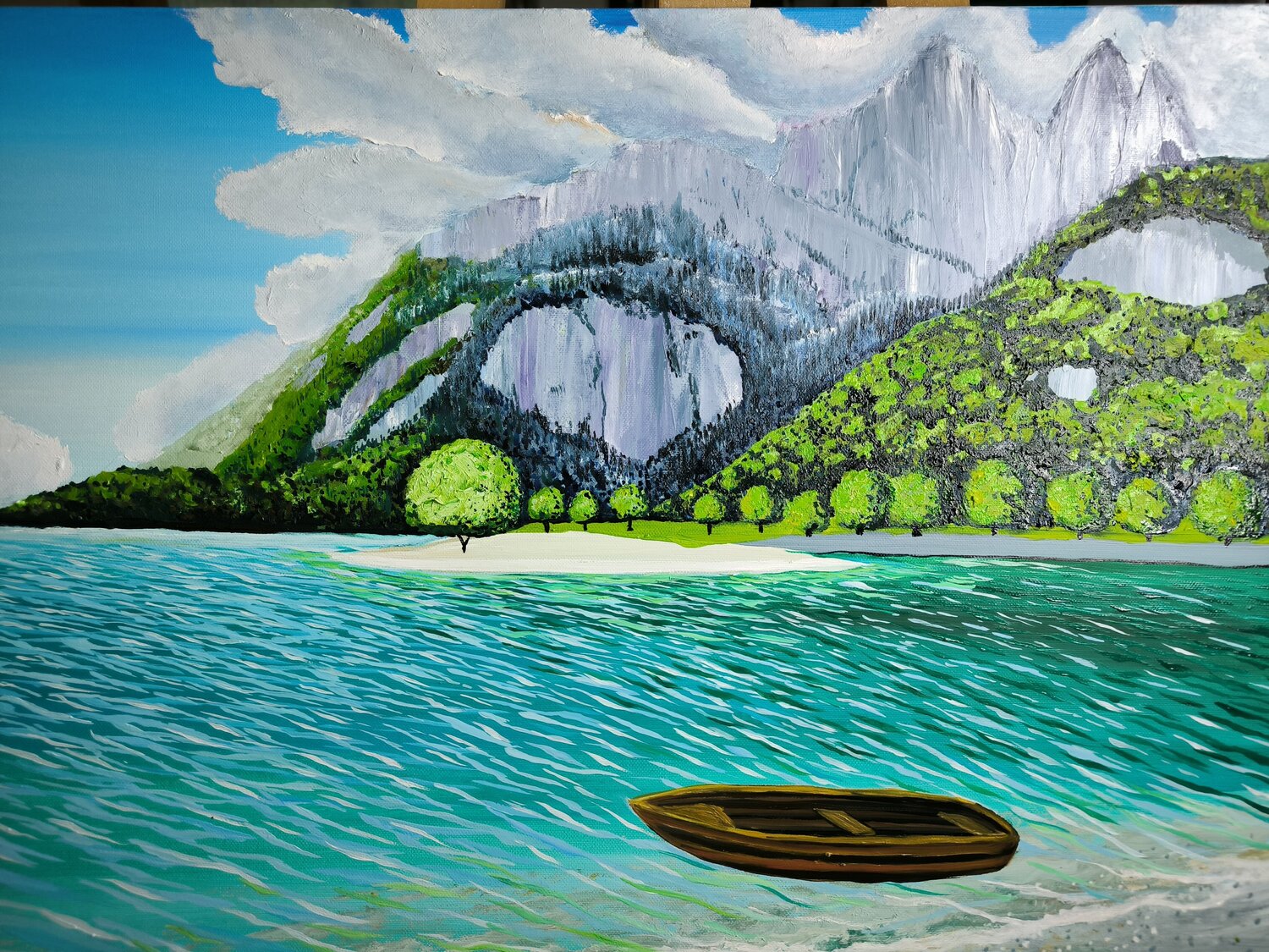 Molveno Alexander Aleksyuk Pintura original en venta