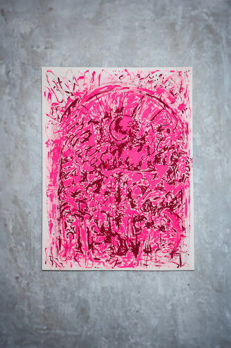 coming of age great hall of love di Caitlin Schumacher, Pittura in vendita su Singulart