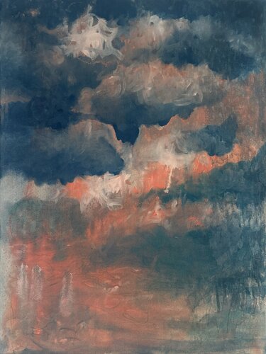 sunset swim van Caitlin Schumacher, Schilderij te koop op Singulart
