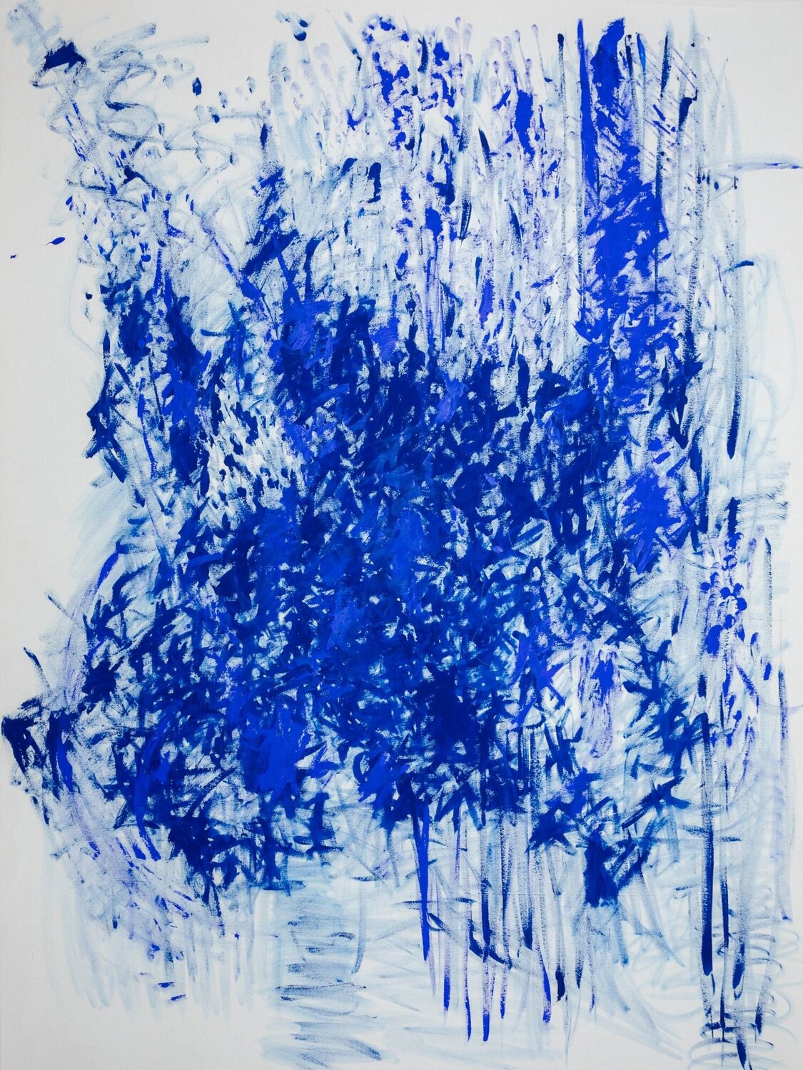 coming of age blue Caitlin Schumacher Originalgemälde zu verkaufen