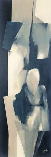 Juste avant van Fanou Montel, Schilderij te koop op Singulart