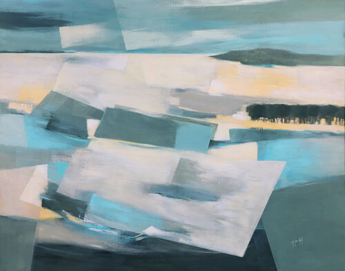 Battement d'air van Fanou Montel, Schilderij te koop op Singulart