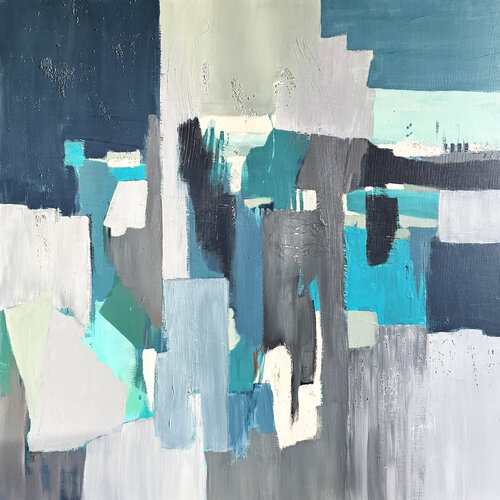 Architecture minérale by Fanou Montel, Painting for Sale on Singulart