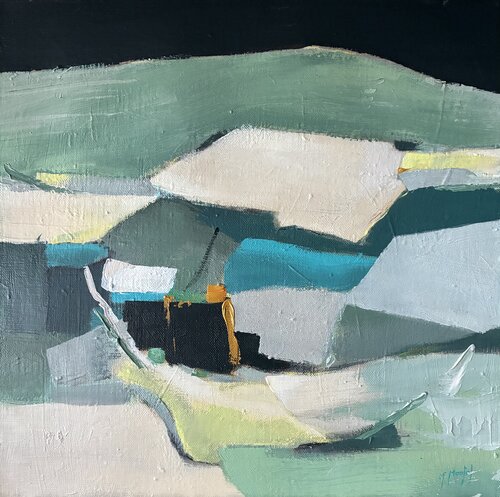 Une autre lumière van Fanou Montel, Schilderij te koop op Singulart