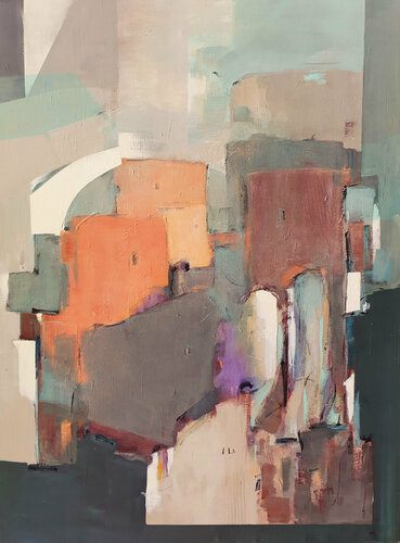 Douceur urbaine van Fanou Montel, Schilderij te koop op Singulart