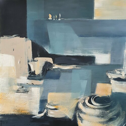 Port d'attache de Fanou Montel, Pintura a la venta en Singulart