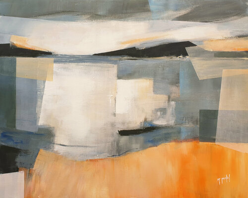 Lumières sur la baie de Fanou Montel, Pintura a la venta en Singulart