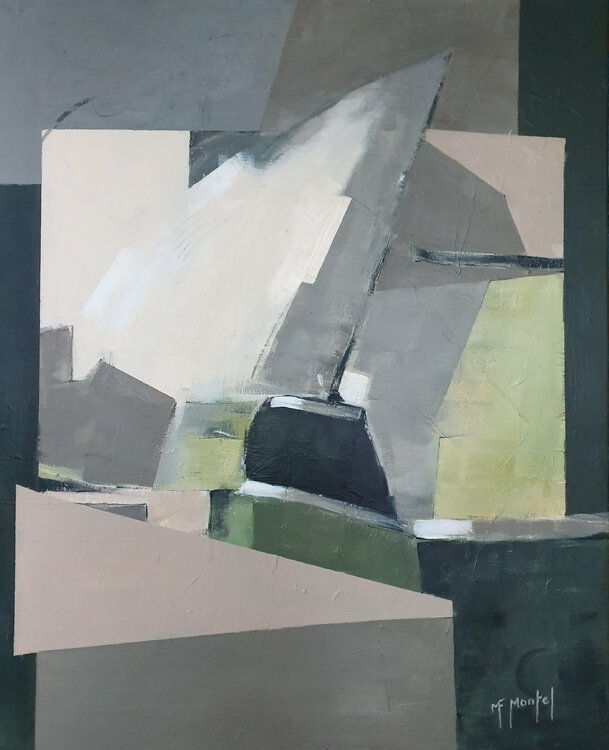 Abstraction nautique Fanou Montel