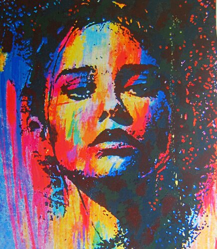 KATIA di JACQUES LACOURREGE, Pittura in vendita su Singulart