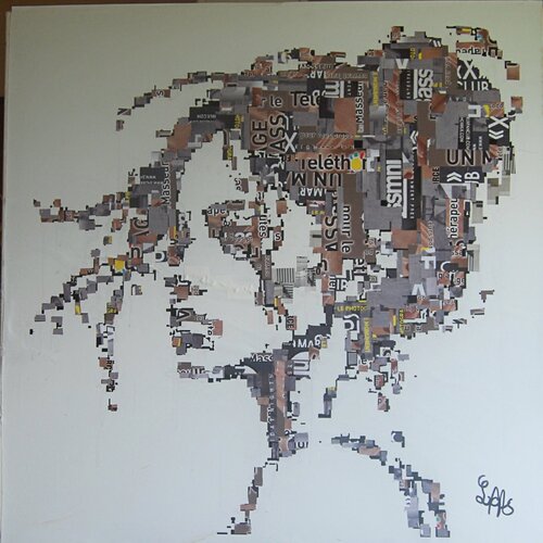 ORNELLA by JACQUES LACOURREGE, Work on Paper for Sale on Singulart
