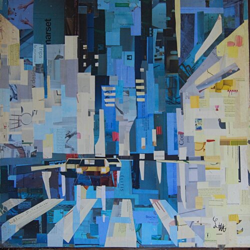 NEW YORK NUIT by JACQUES LACOURREGE, Work on Paper for Sale on Singulart