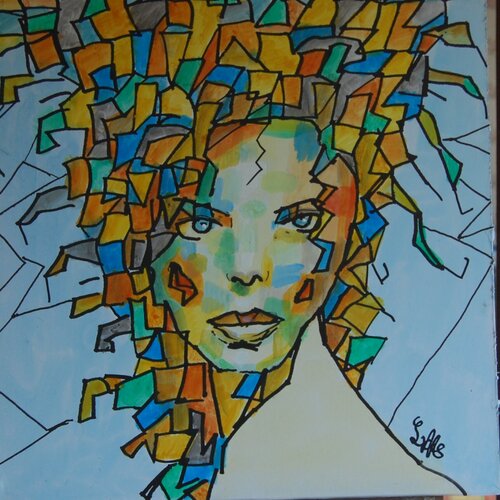 LORIANE von JACQUES LACOURREGE, Malerei kaufen auf Singulart