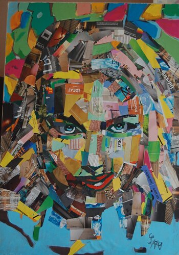 FACE A FACE by JACQUES LACOURREGE, Work on Paper for Sale on Singulart