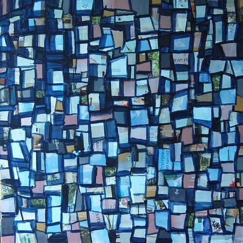 UTOPIA III by JACQUES LACOURREGE, Painting for Sale on Singulart