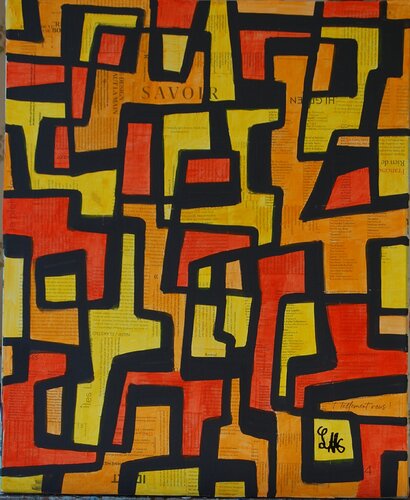Furie by JACQUES LACOURREGE, Painting for Sale on Singulart