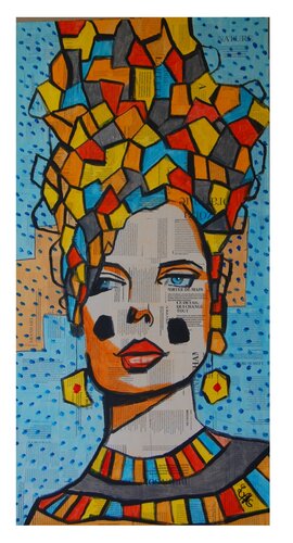 Et Dieu créa la femme von JACQUES LACOURREGE, Malerei kaufen auf Singulart