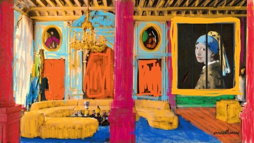 "Silent Icon"     Arte digitale su metallo Dibond con finitura in plexiglass Opera unica, non replicabile. van Reginaldo Albanese, Digitaal te koop op Singulart