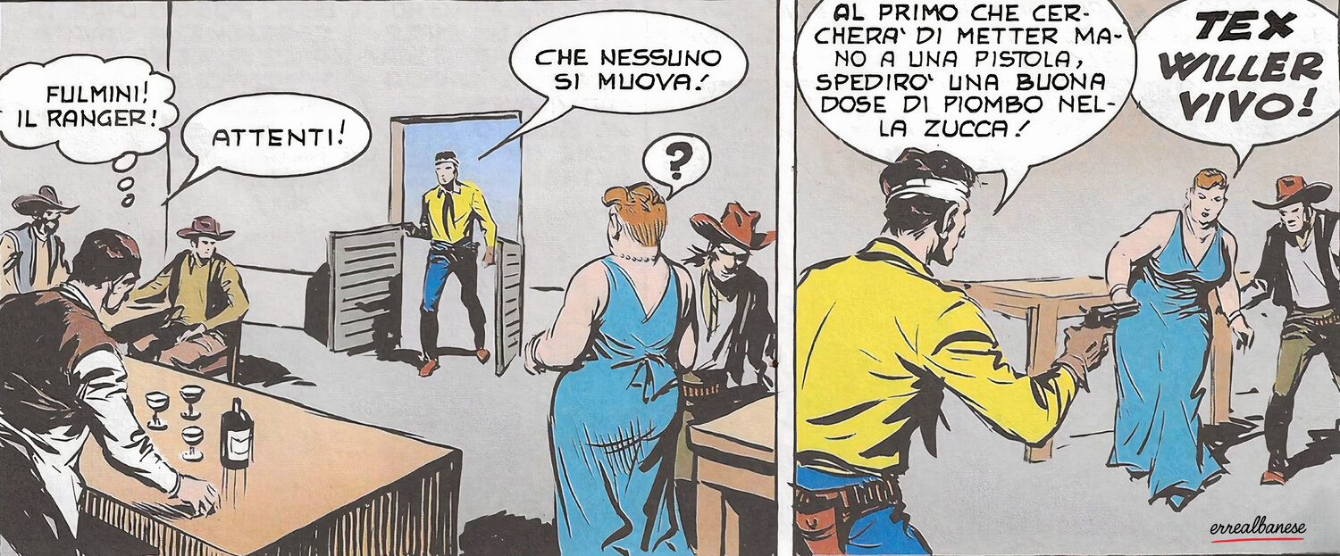 "TEX E' VIVO" Reginaldo Albanese