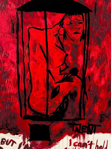 Das Leiden Des Jungen Talents de Letizia Geltz, Pintura a la venta en Singulart