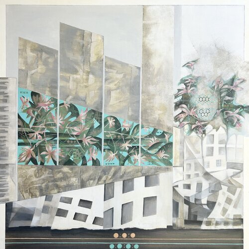 Tecnologia e Ricostruzione von Pierangela Franzoni, Malerei kaufen auf Singulart