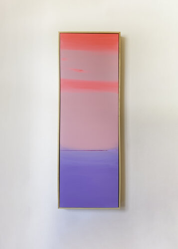 Pink New Moon VI von Alexandra Bohemia, Malerei kaufen auf Singulart
