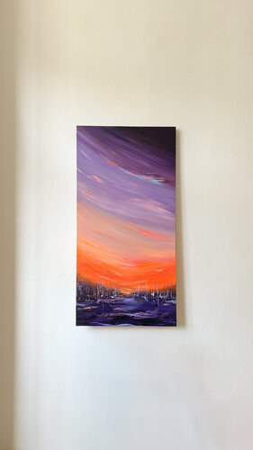Sun in Your Eyes van Alexandra Bohemia, Schilderij te koop op Singulart