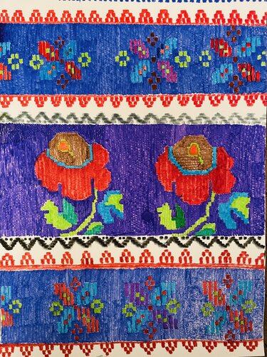À chacun sa bohème van Valentina Rus, Schilderij te koop op Singulart