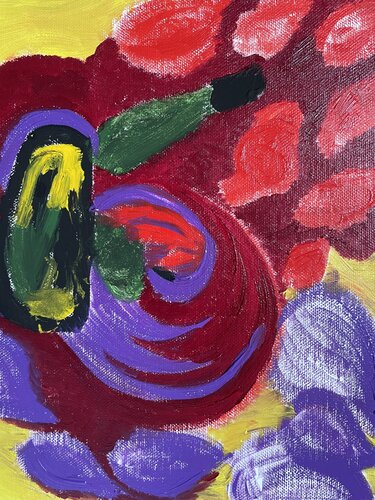 Matin d’été dans le jardin des roses van Valentina Rus, Schilderij te koop op Singulart